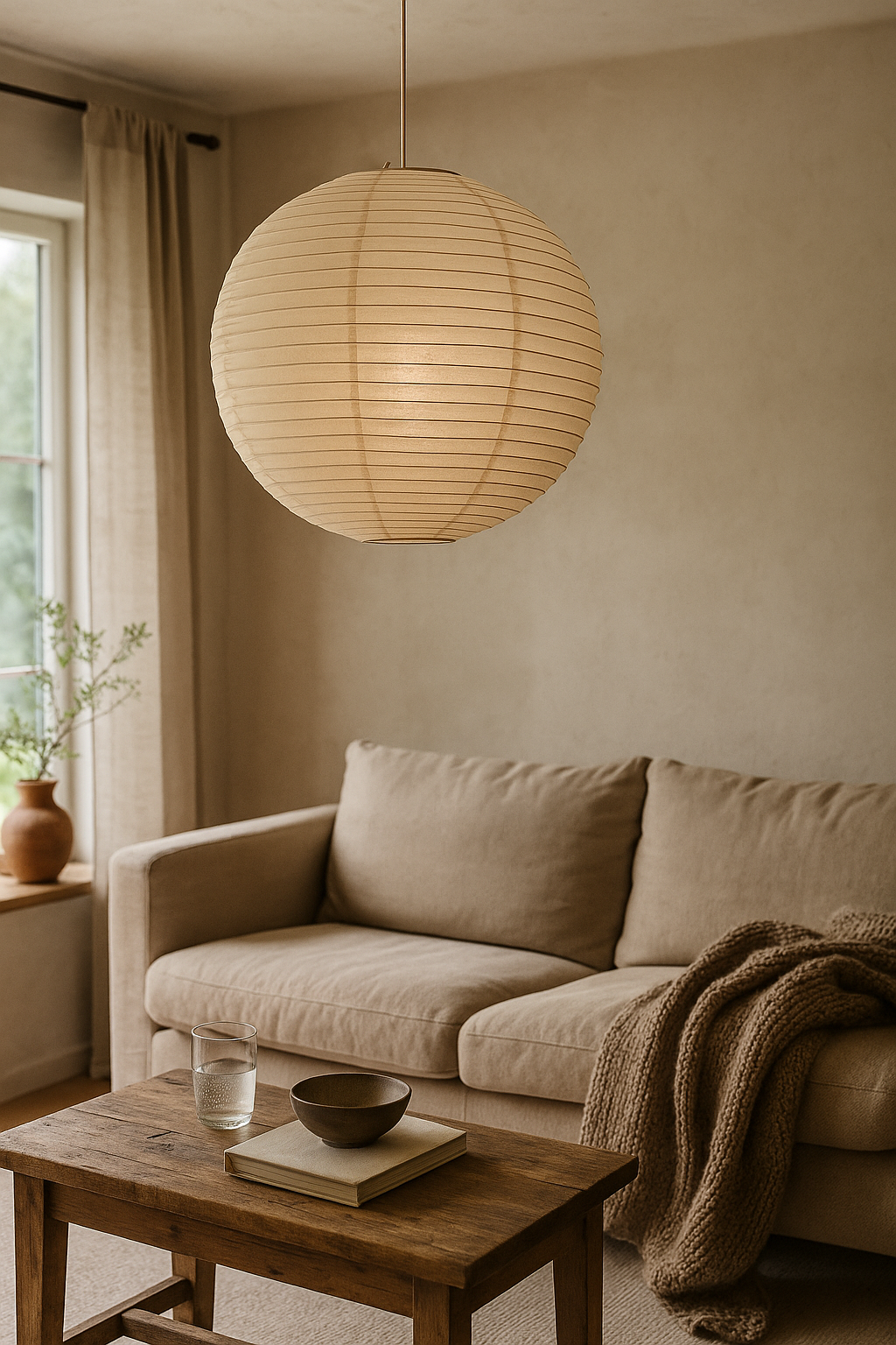 Pendant Lights Paper Lantern Living Room | Sphere