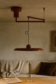 Pendant Lights Red Adjustable Living Room | Swing Arm