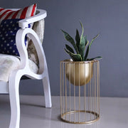 Plant Stand with Raised Planter | Indoor
