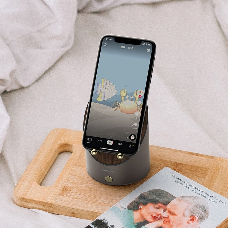 Portable Desktop Wireless Alarm Clock | Bluetooth Speaker