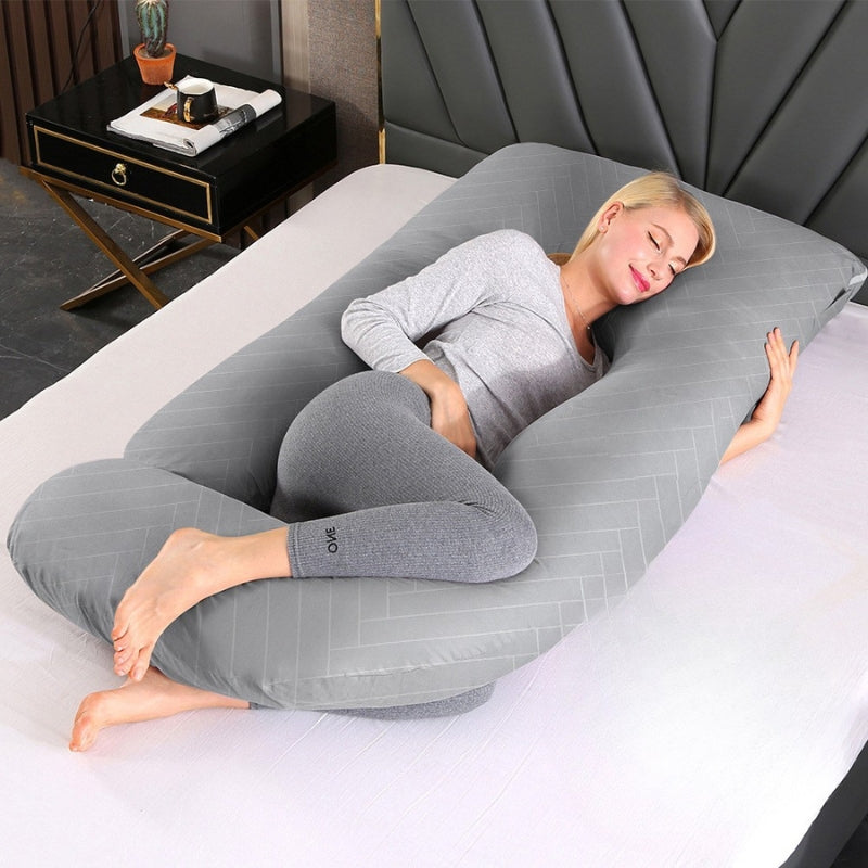 Pregnancy Pillow Full Body Maternity Support | Side Sleepers