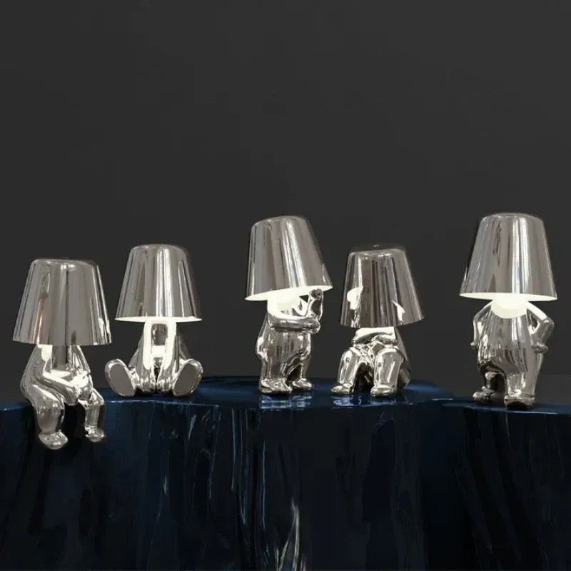 Rechargeable Lamp Cordless LED Figurine | Bedside Light