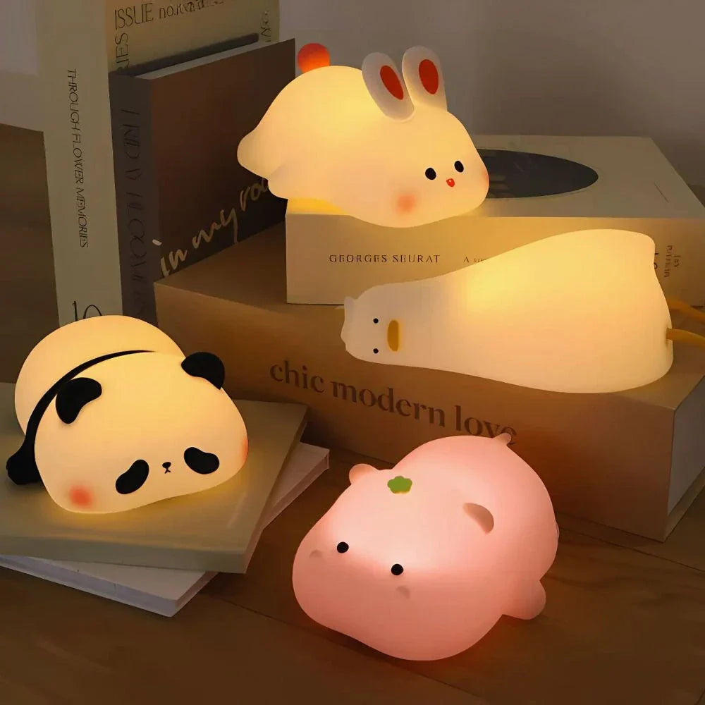 Rechargeable Lamp Kids Night Light LED | Animal