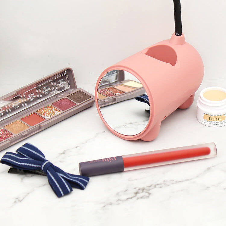 Rechargeable Lamp LED Bunny Desk Light | Kids Study Lamp with Holder