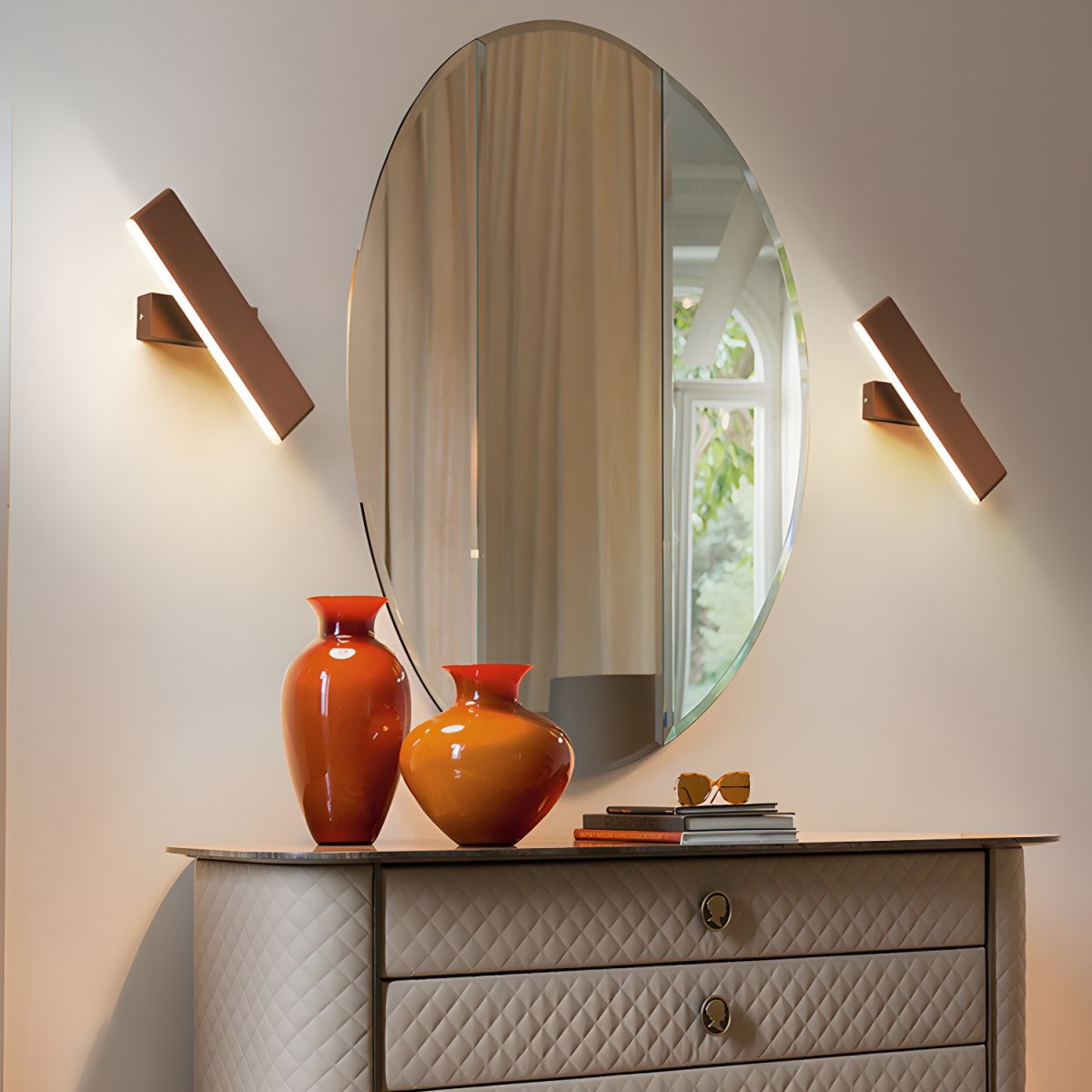 Rotating LED Wall Lights Modern Adjustable | Bedroom Living Room