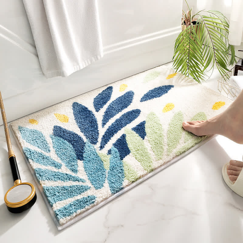 Rug Modern Pattern Bathroom | Washable