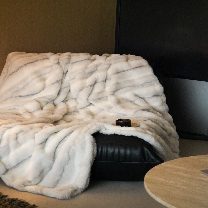 Sofa Throws Fleece Living Room | Large