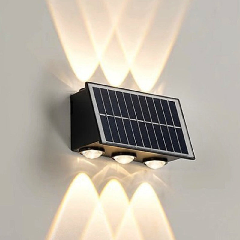 Solar LED Outdoor Wall Light | Up & Down Beam Effect