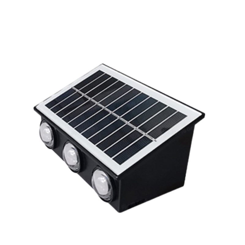 Solar LED Outdoor Wall Light | Up & Down Beam Effect