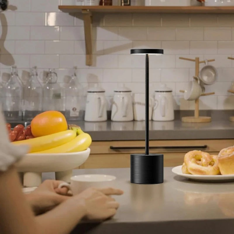 Table Lamps Battery Operated Modern Lighting for Bedroom or Living Room | LED