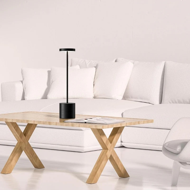 Table Lamps Battery Operated Modern Lighting for Bedroom or Living Room | LED