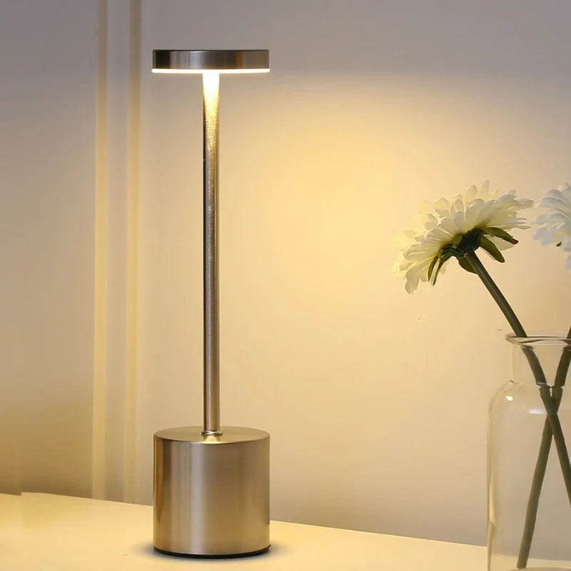 Table Lamps Battery Operated Modern Lighting for Bedroom or Living Room | LED
