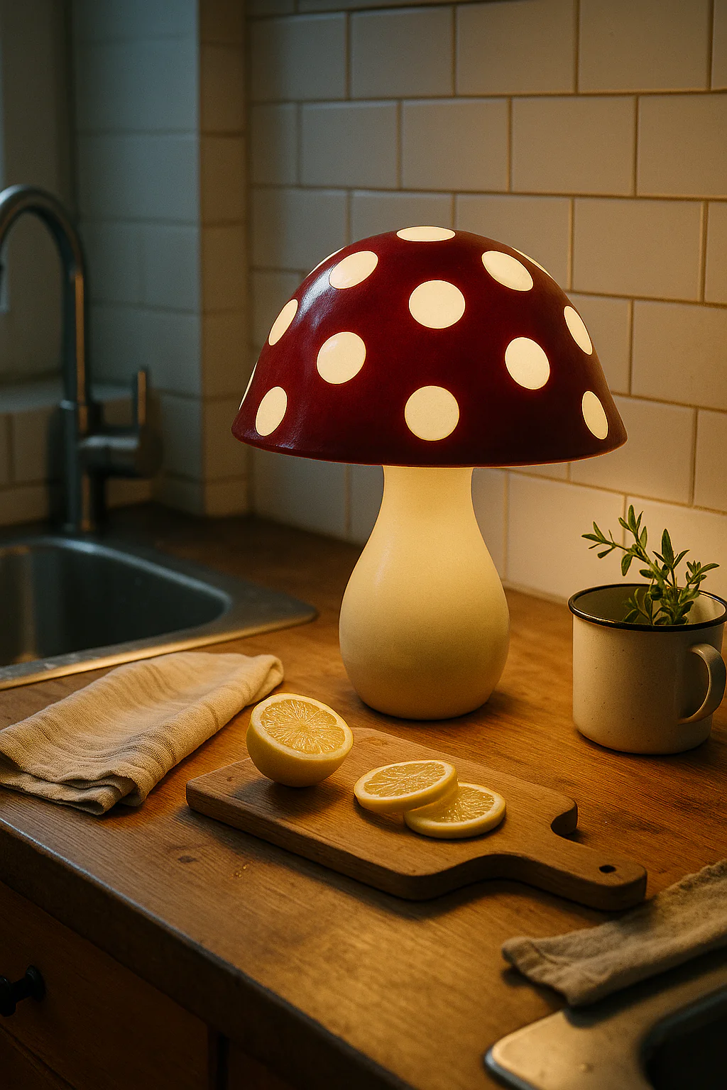 Table Lamps LED Mushroom Lamp | Bedside Light