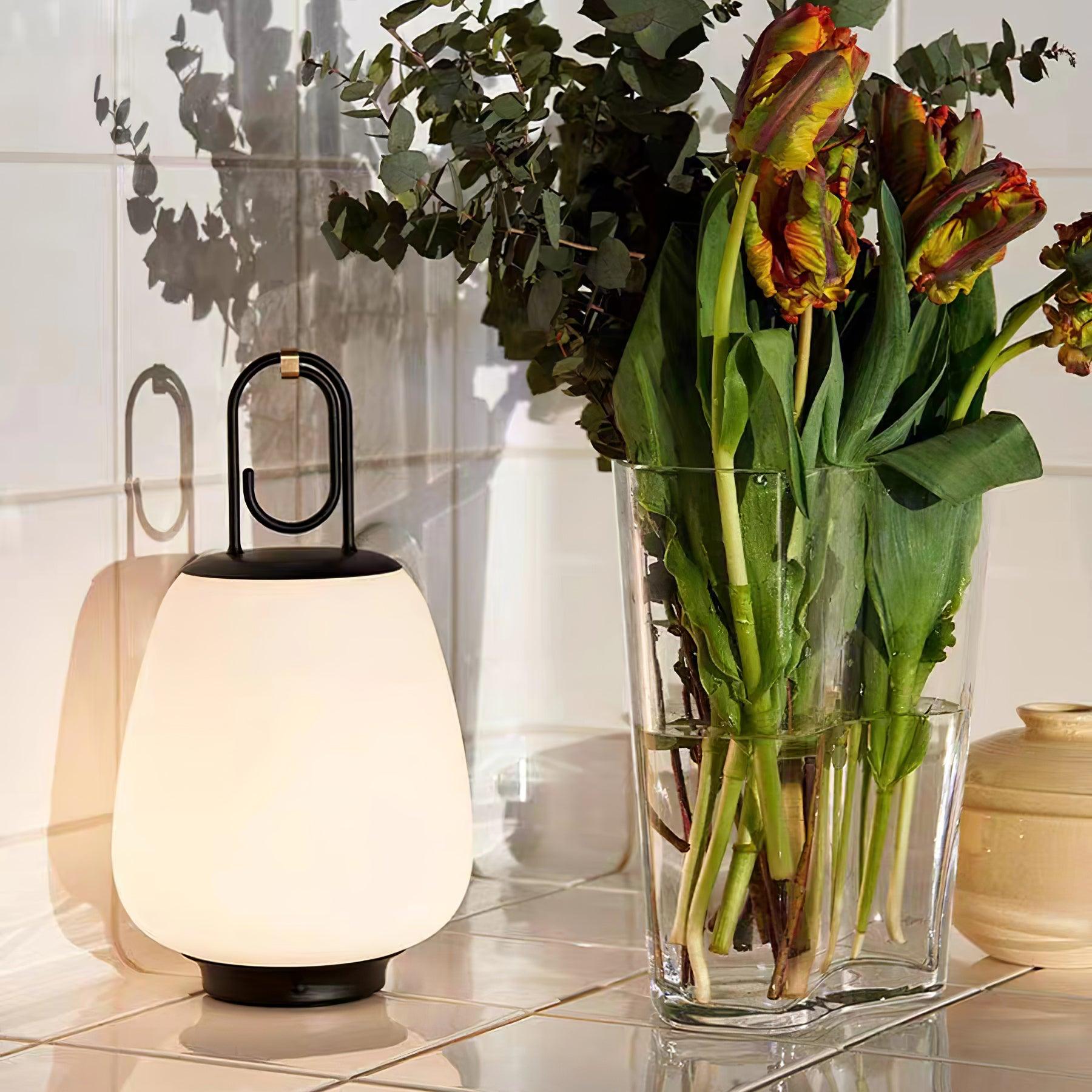 Table Lamps Portable Cordless LED | Lantern Design