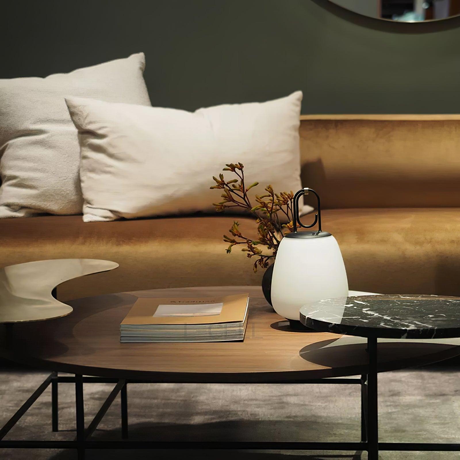 Table Lamps Portable Cordless LED | Lantern Design