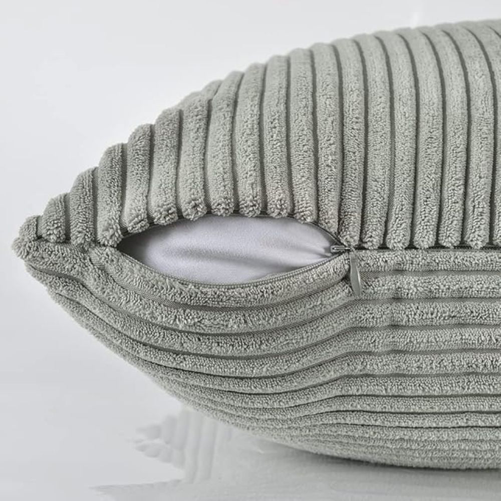 Textured Cushions Cover Sofa | Home Decor