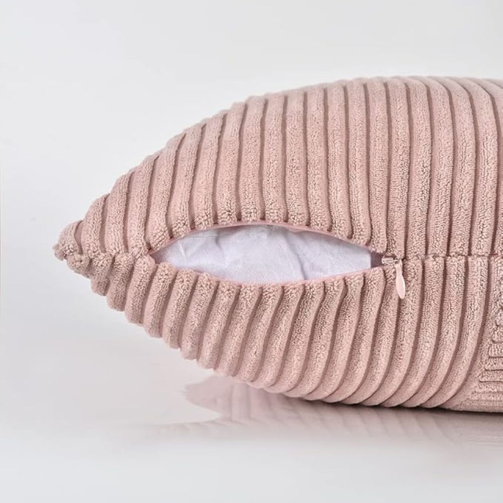 Textured Cushions Cover Sofa | Home Decor