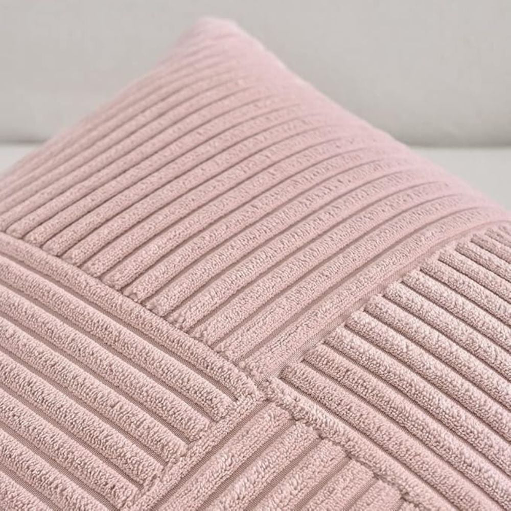 Textured Cushions Cover Sofa | Home Decor