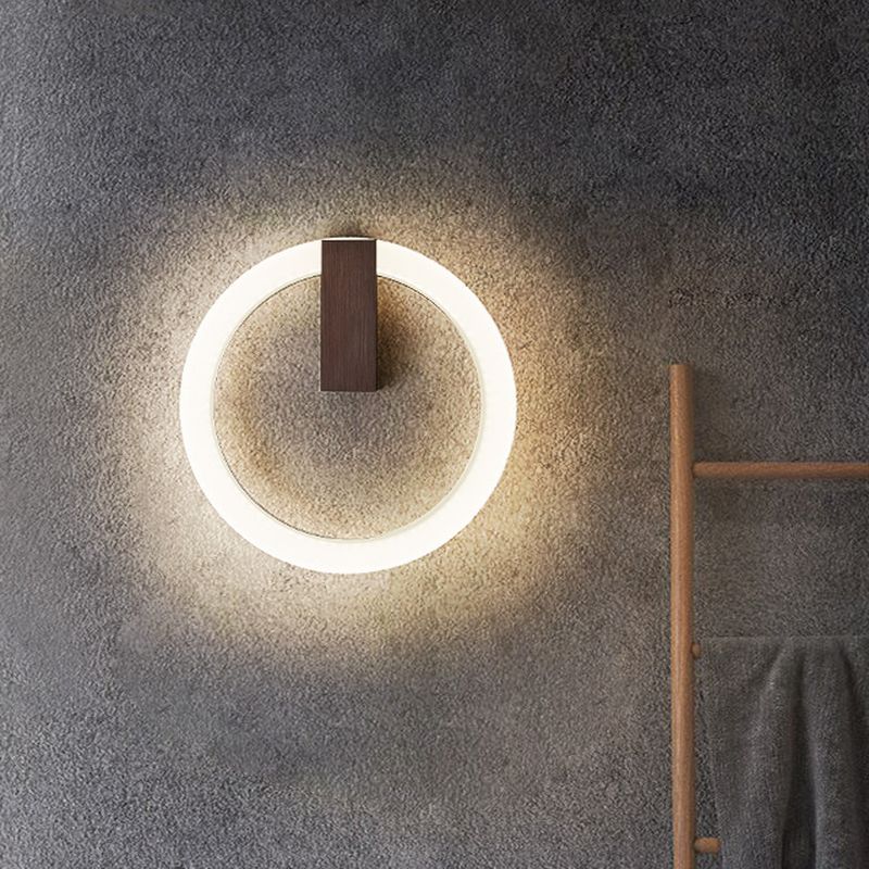 Wall Light LED Ring Bedroom | Modern Design