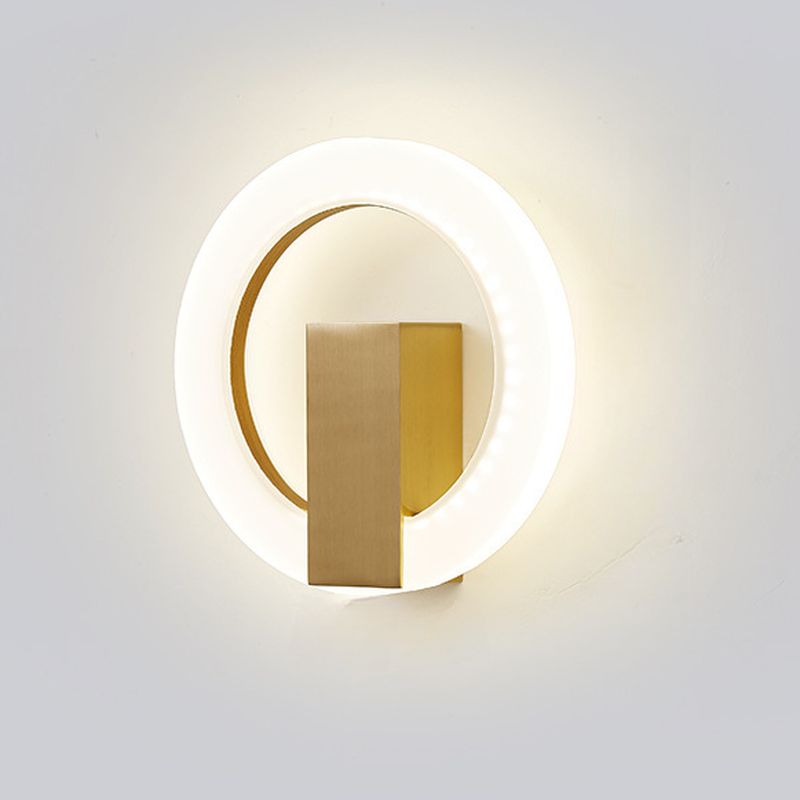 Wall Light LED Ring Bedroom | Modern Design