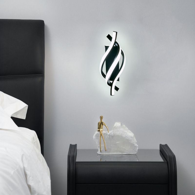 Wall Light LED Spiral Modern | Bedroom Living Room