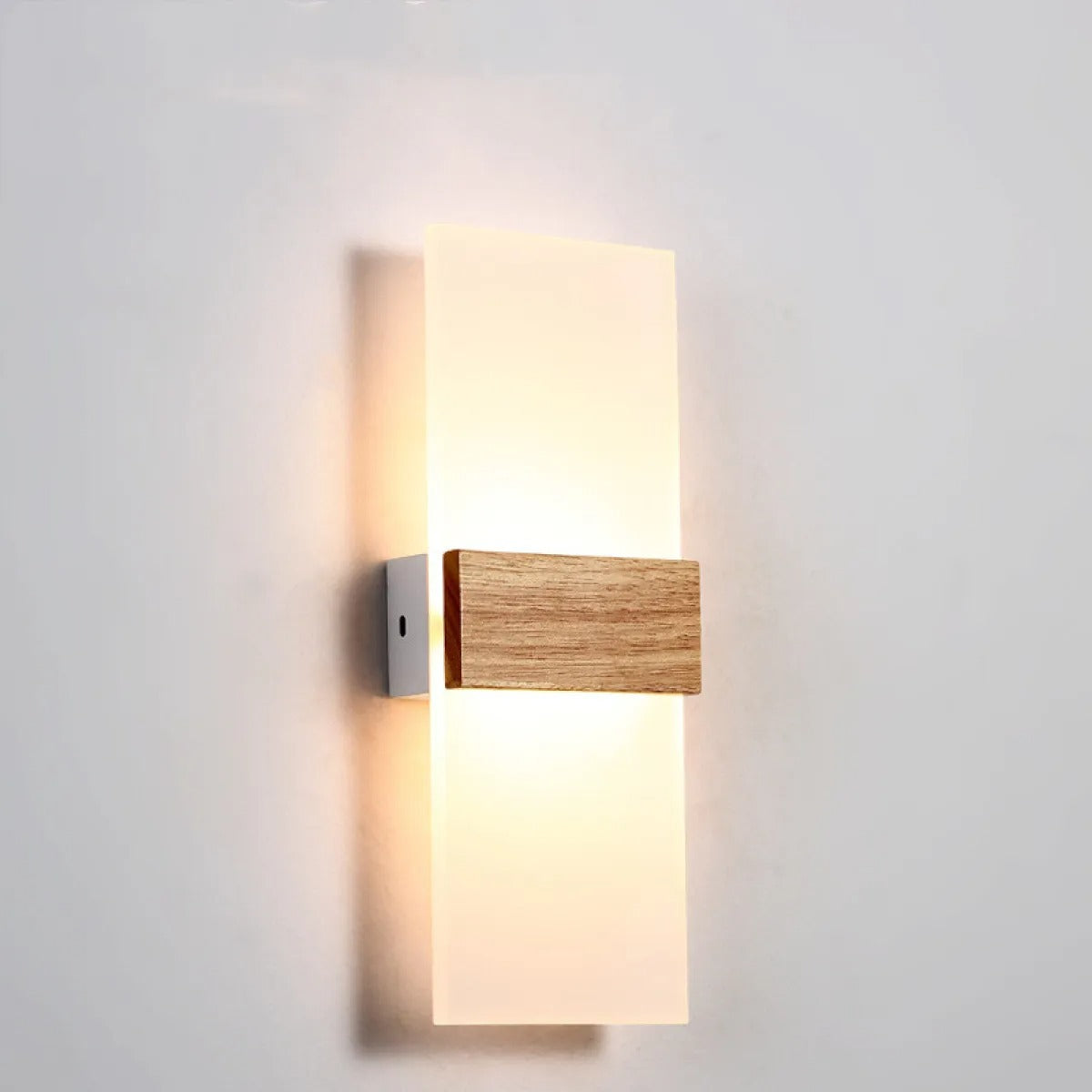 Wall Light LED Wooden Design | Bedside