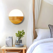 Wall Light LED Wooden Design | Bedside