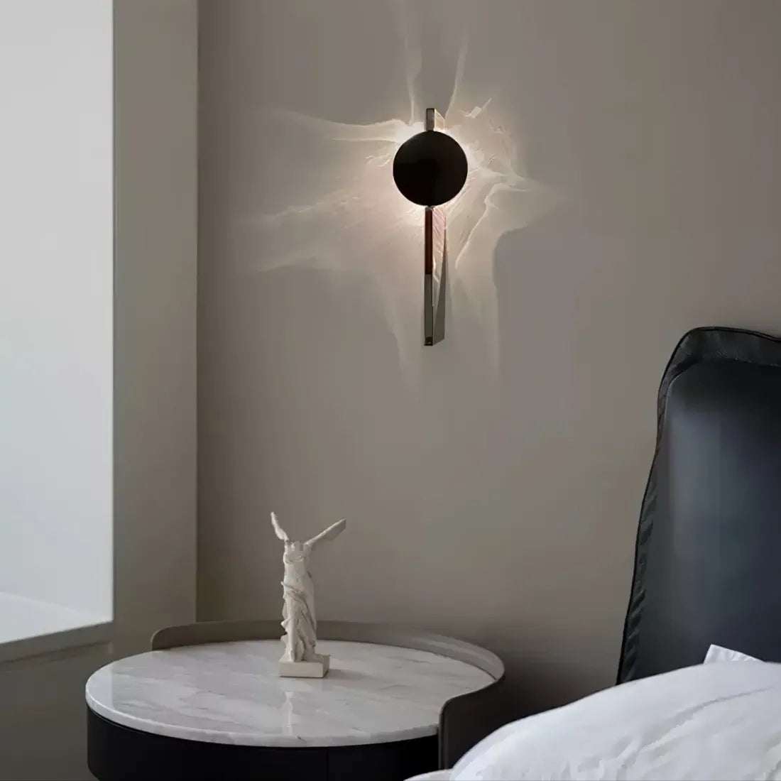 Wall Lights Black Bedroom LED | Bedside