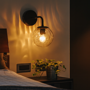 Wall Lights Modern Glass Globe | Lounge Lighting