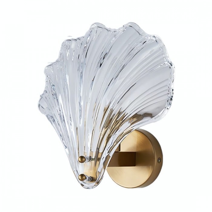 Wall Lights Modern Shell Glass | Decorative Lighting