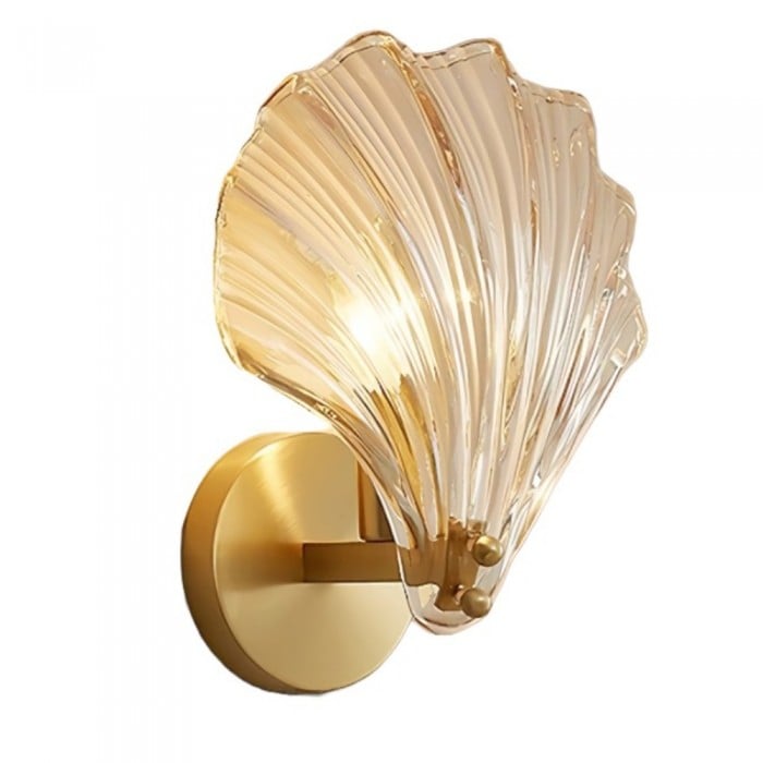Wall Lights Modern Shell Glass | Decorative Lighting