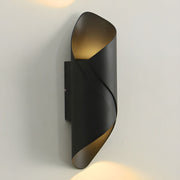 Wall Sconces Curved LED Lounge | Twisted Modern Design