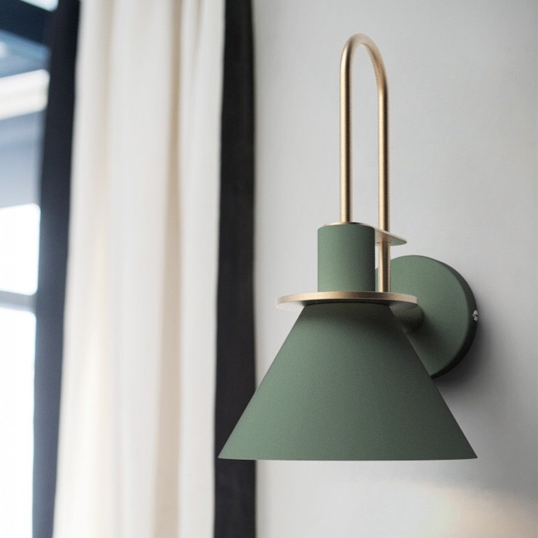 Wall Sconces Modern for Bathroom & Hallway | Cone-shaped