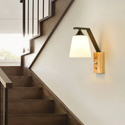 Wall Sconces Wood Base Style Arm | Lounge