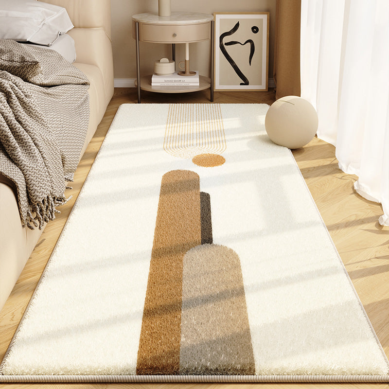 Washable Carpet Modern Bedroom Living Room | Abstract