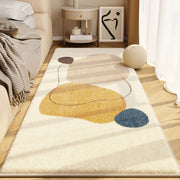 Washable Carpet Modern Bedroom Living Room | Abstract