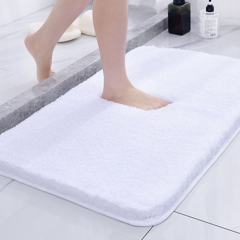 Washable Rugs Fluffy Bathroom Mat | Tile Floors