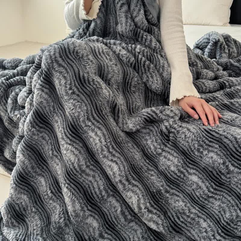 Weighted Blanket Bedroom Bed | Textured Finish
