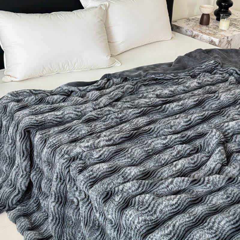 Weighted Blanket Bedroom Bed | Textured Finish