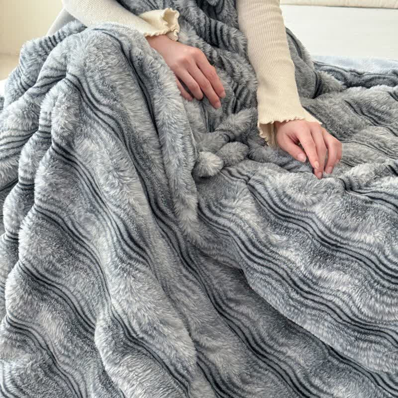 Weighted Blanket Bedroom Bed | Textured Finish
