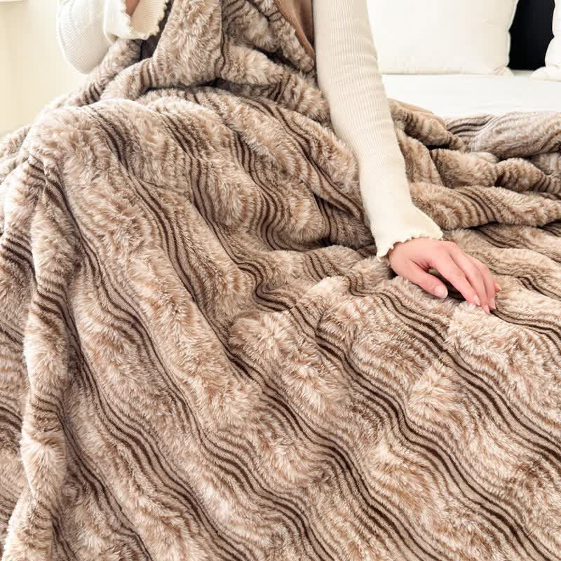 Weighted Blanket Bedroom Bed | Textured Finish