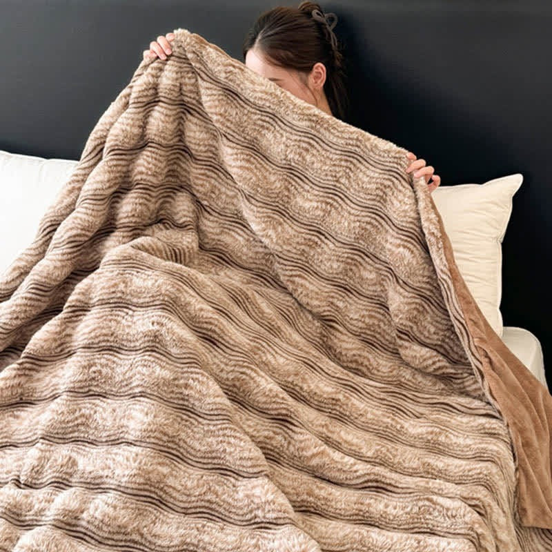 Weighted Blanket Bedroom Bed | Textured Finish