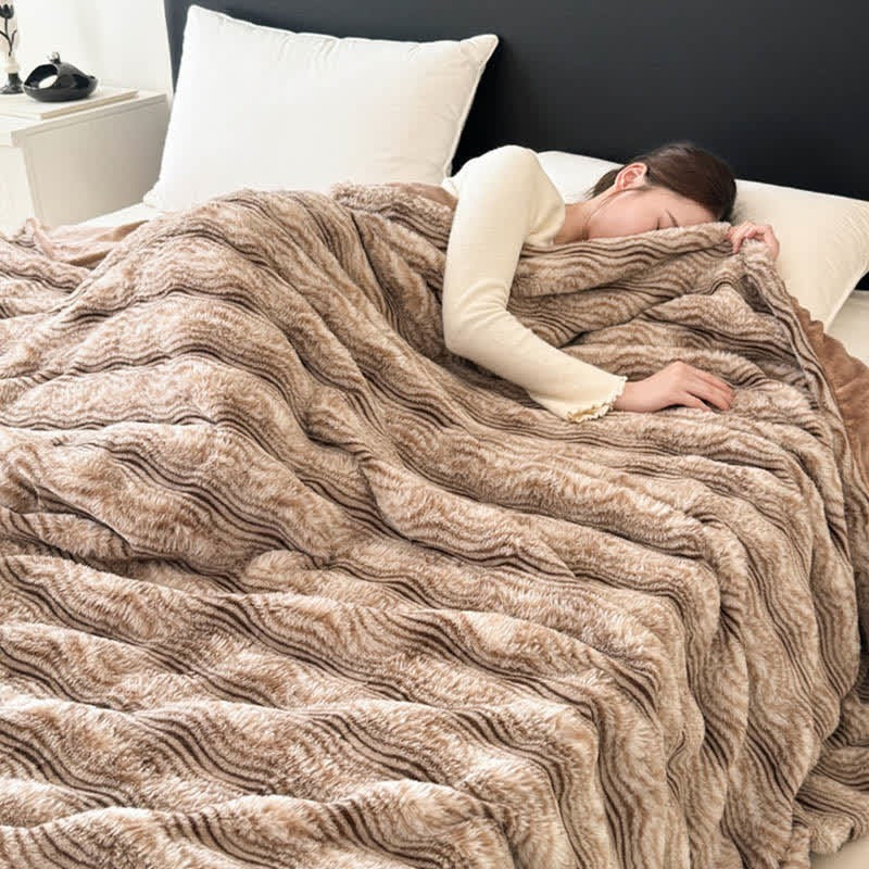 Weighted Blanket Bedroom Bed | Textured Finish