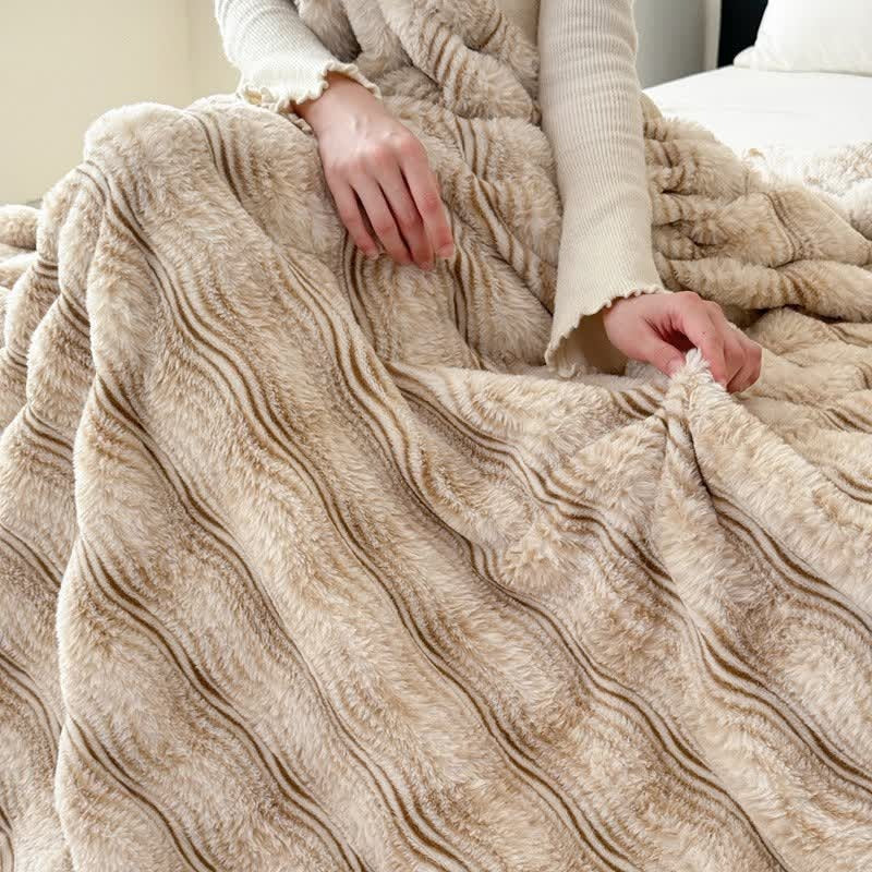 Weighted Blanket Bedroom Bed | Textured Finish