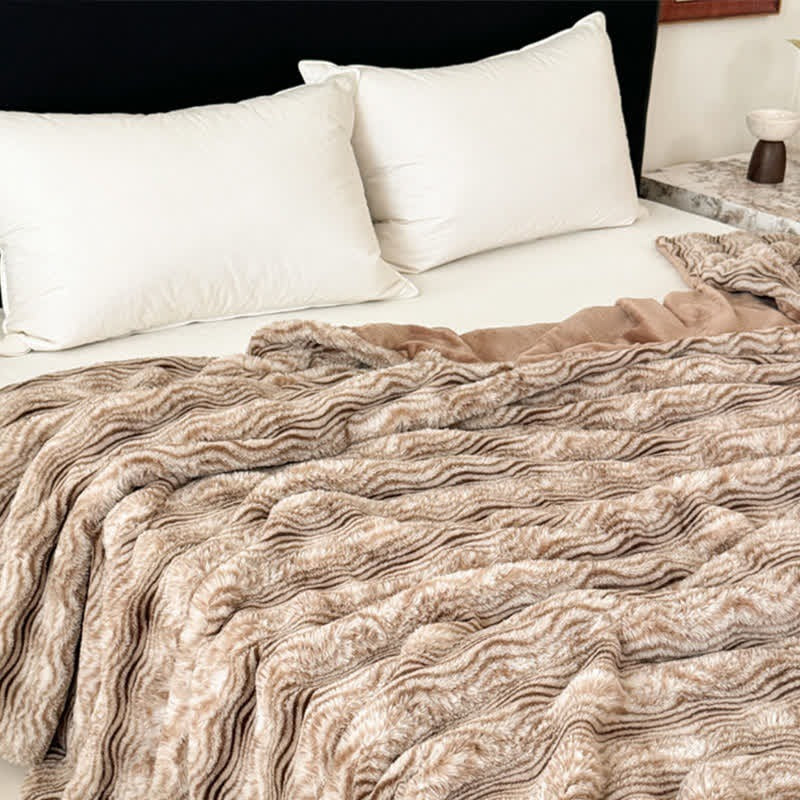 Weighted Blanket Bedroom Bed | Textured Finish