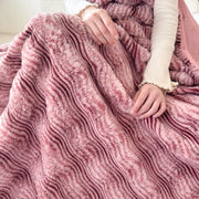 Weighted Blanket Bedroom Bed | Textured Finish