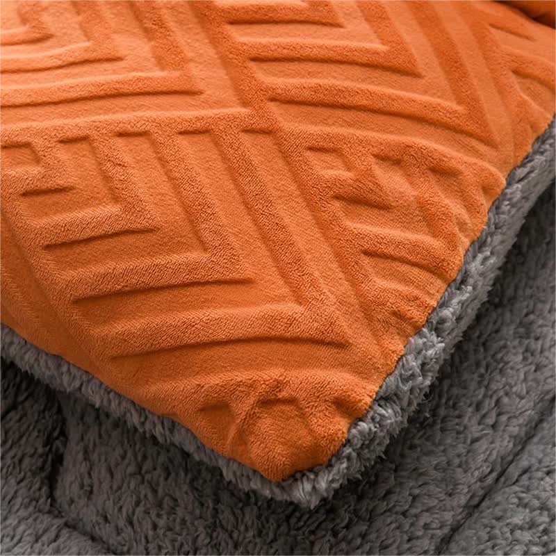 Weighted Blanket Fleece Bed | Warm