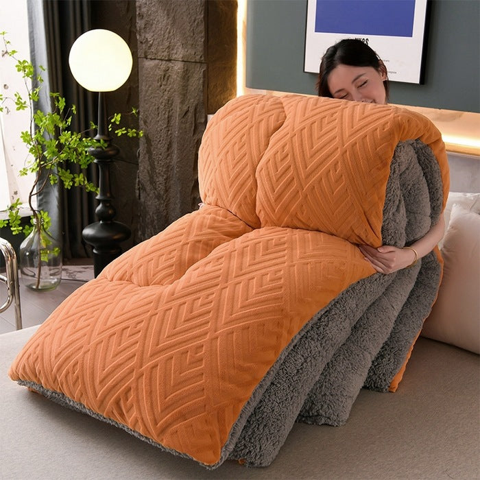 Weighted Blanket Fleece Bed | Warm