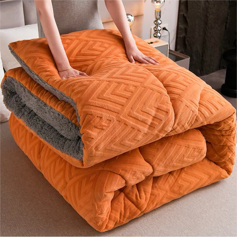 Weighted Blanket Fleece Bed | Warm