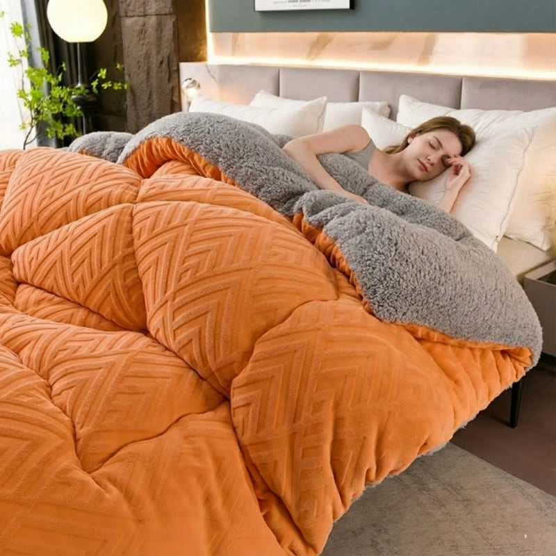 Weighted Blanket Fleece Bed | Warm